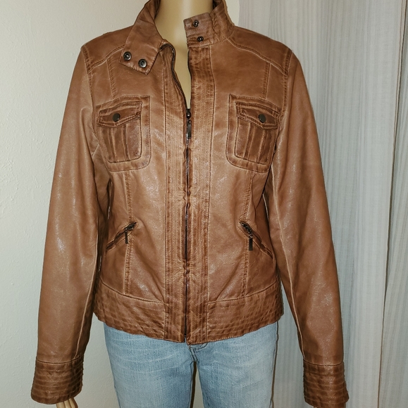 Max Jeans Jackets & Blazers - Max Jean's faux leather jacket